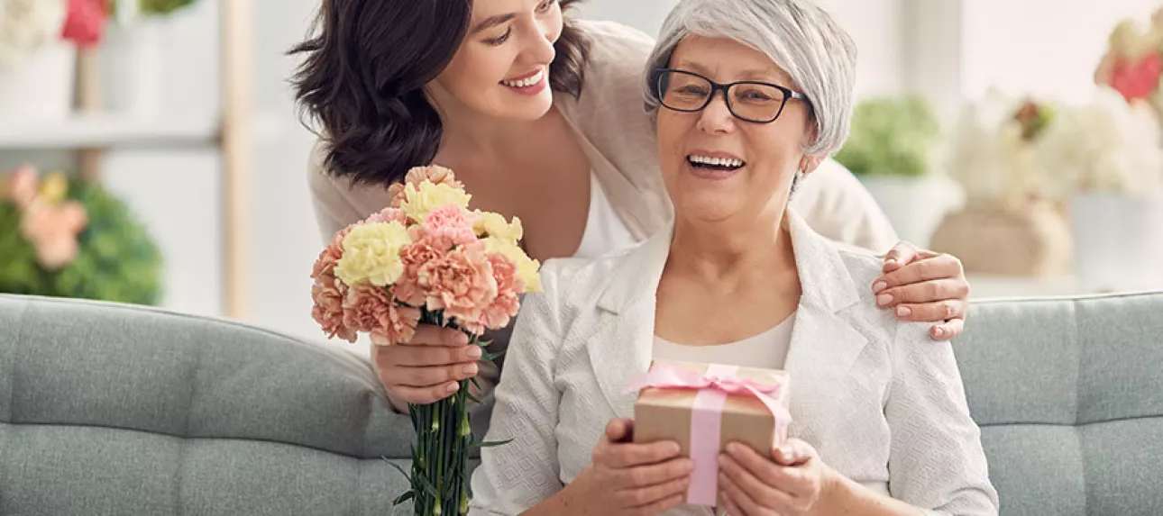 Cadeau femme senior